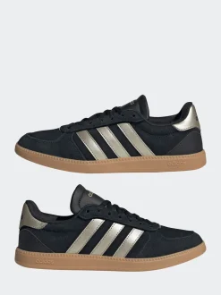 adidas Black / Silver Breaknet Sleek Trainers