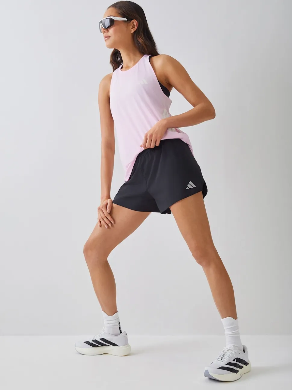 adidas Black Adi365 Running Essentials Shorts