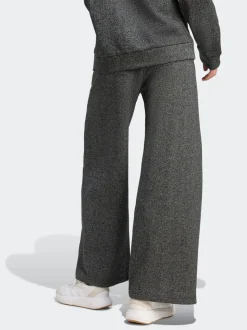adidas Black ALL SZN Holiday Glitter Fleece Loose Joggers