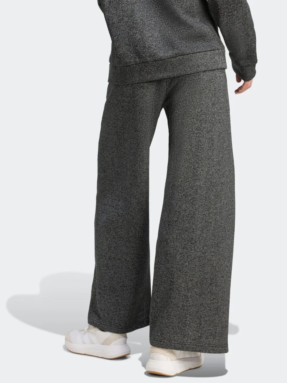 adidas Black ALL SZN Holiday Glitter Fleece Loose Joggers