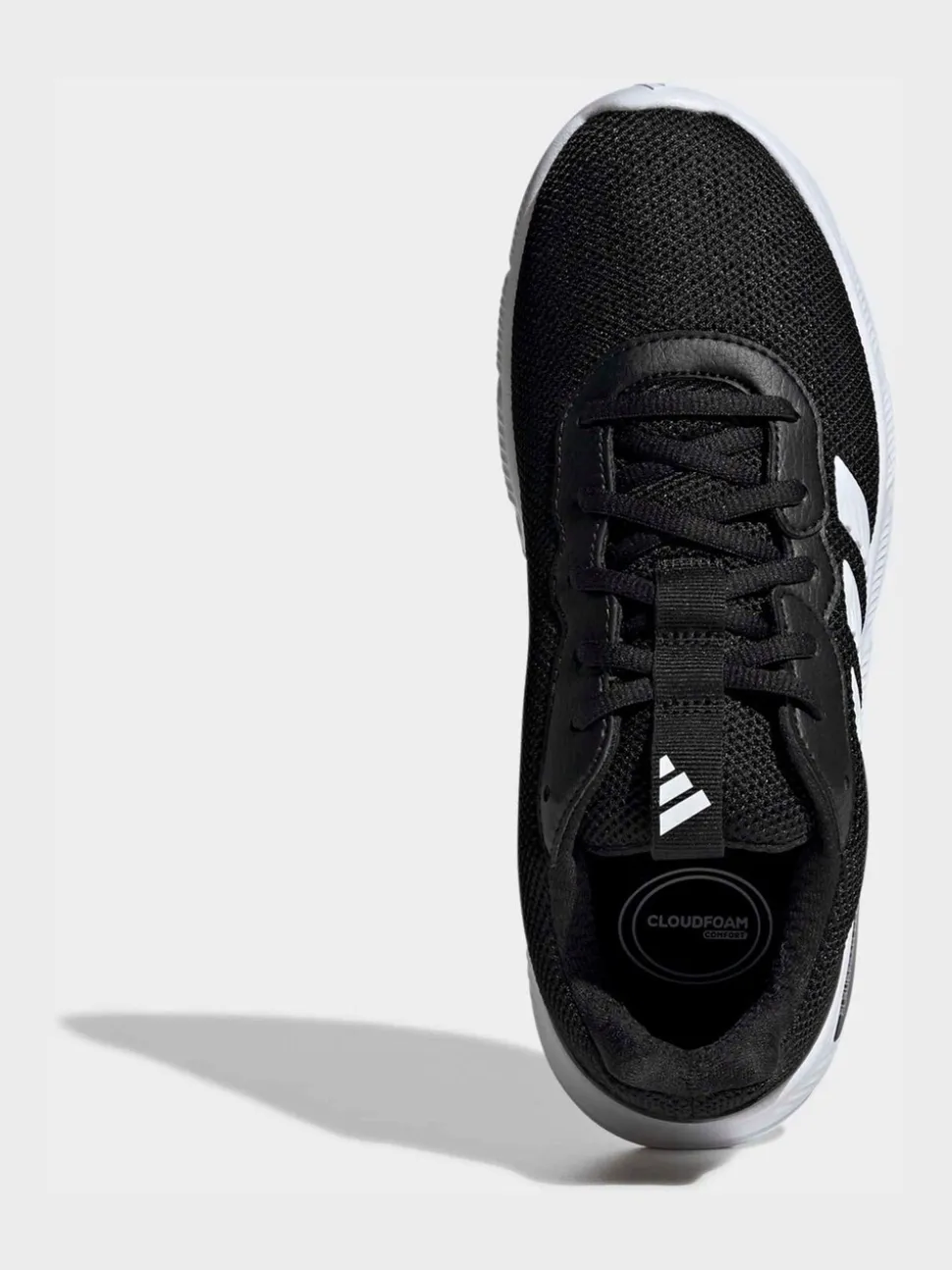 adidas Black Cloudfoam Flex Laces Trainers