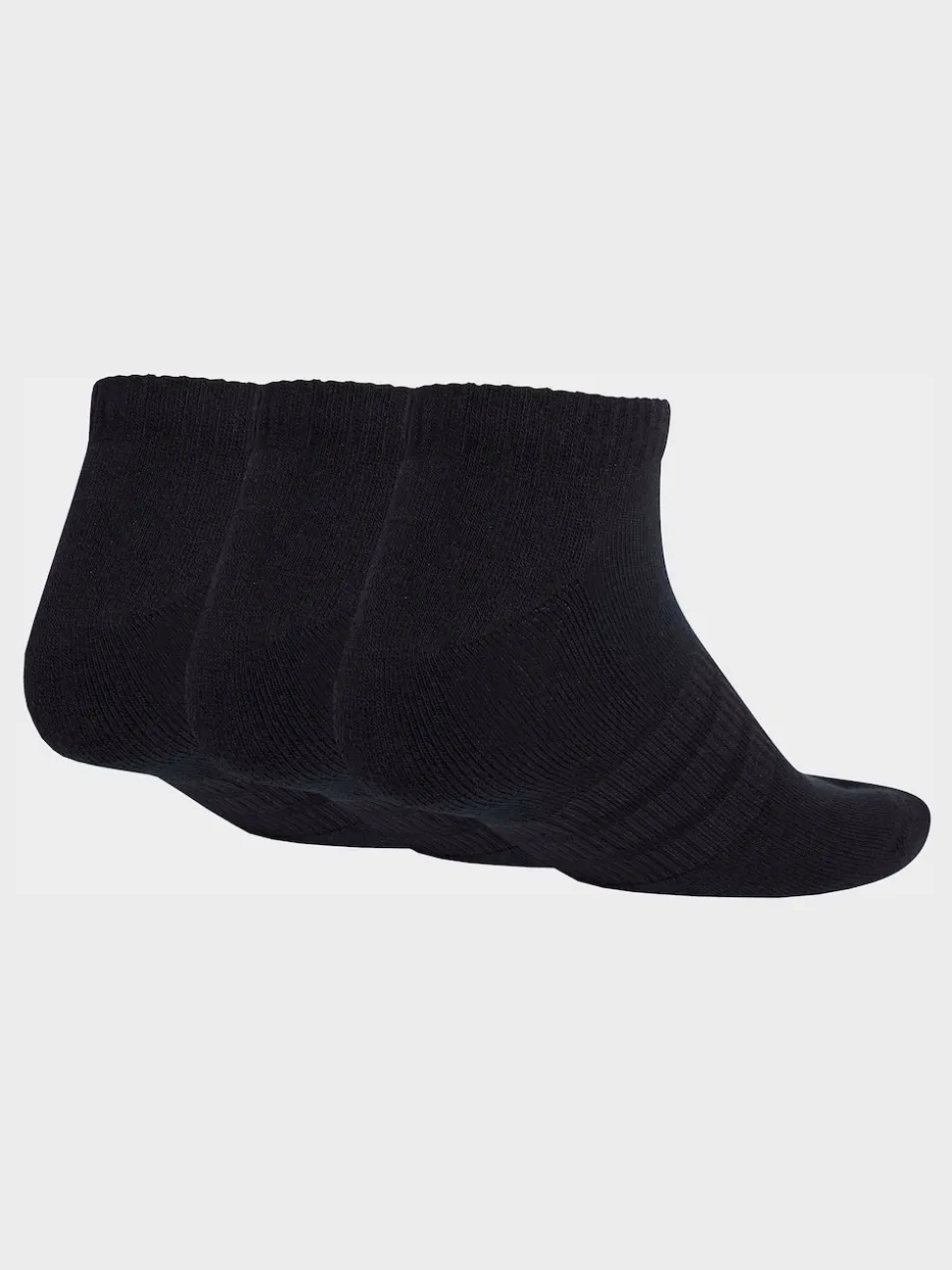 adidas Black Cushioned Essentials Low Cut Socks 3 Pair Pack