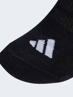 adidas Black Cushioned Essentials Low Cut Socks 3 Pair Pack