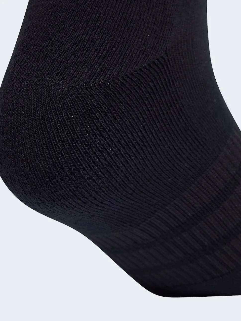 adidas Black Cushioned Essentials Low Cut Socks 3 Pair Pack