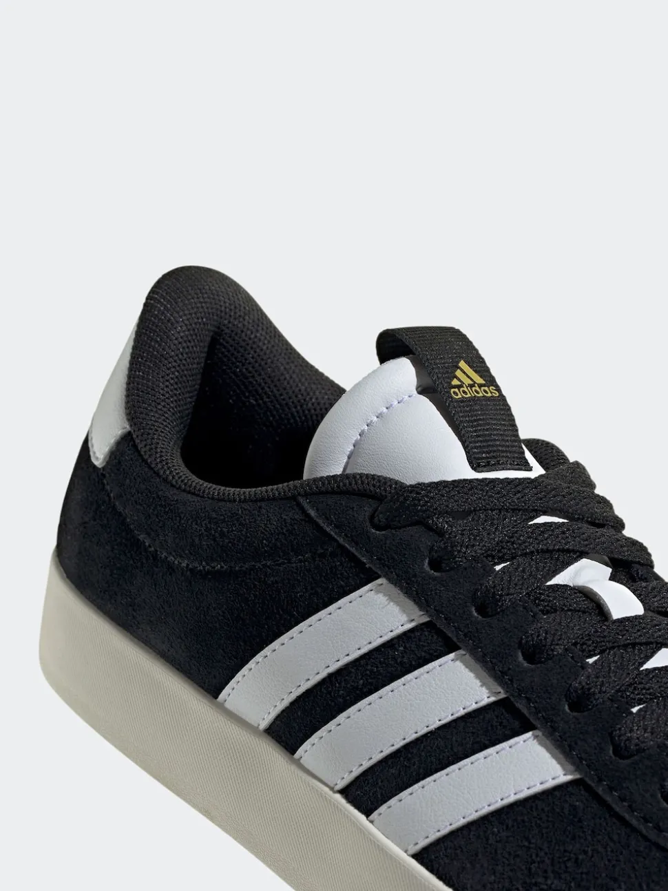adidas Black Dark VL Court 3.0 Trainers