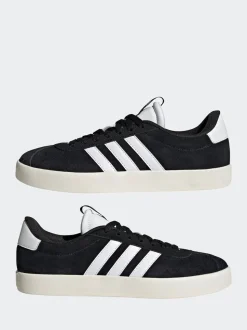 adidas Black Dark VL Court 3.0 Trainers