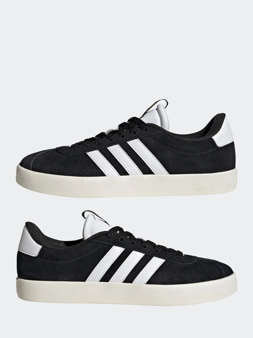 adidas Black Dark VL Court 3.0 Trainers