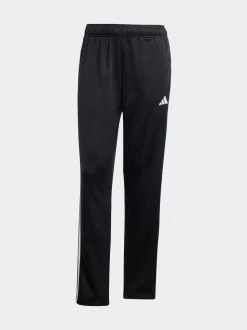 adidas Black Essentials 3-Stripes Tracksuit