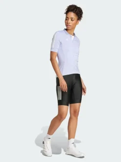 adidas Black Essentials 3-Stripes Padded Cycling Bib Shorts