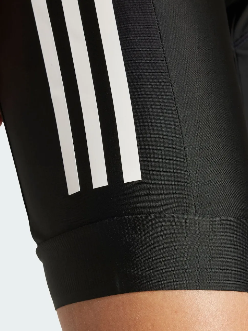 adidas Black Essentials 3-Stripes Padded Cycling Bib Shorts