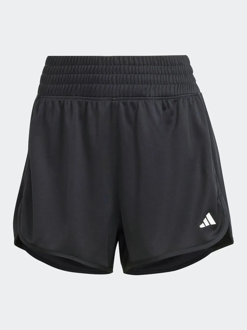 adidas Black Pacer Knit High Training Shorts