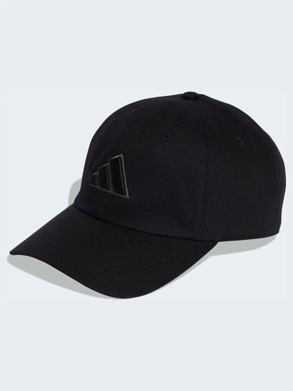 adidas Black Tonal Logo Dad Cap