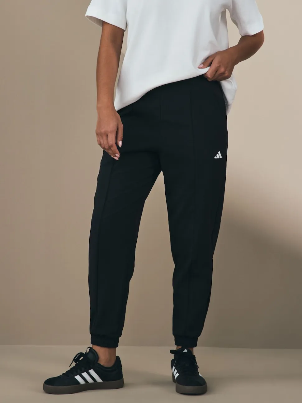 adidas Black Train Essential Joggers