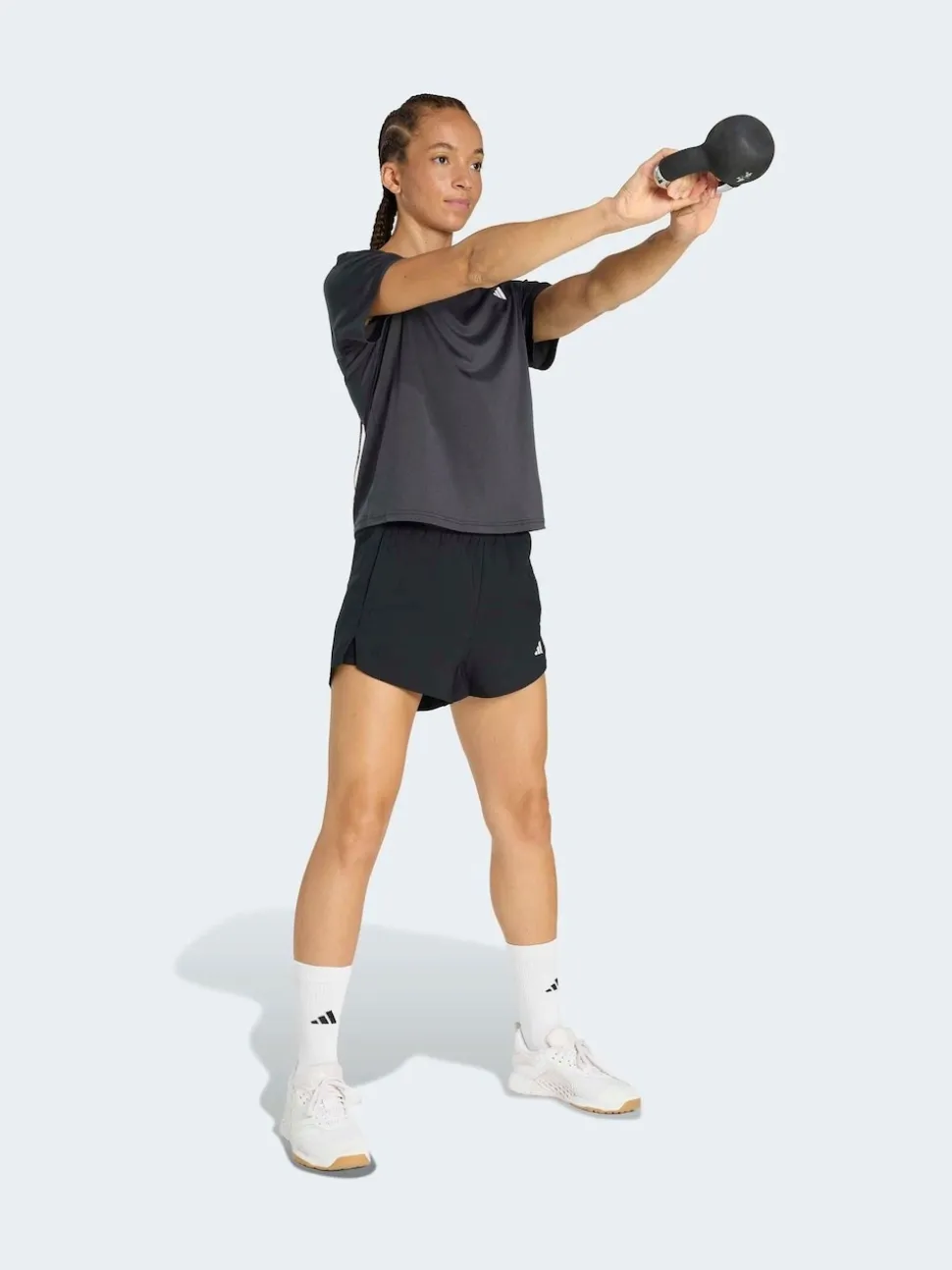 adidas Black Workout Essentials 2In1 Shorts