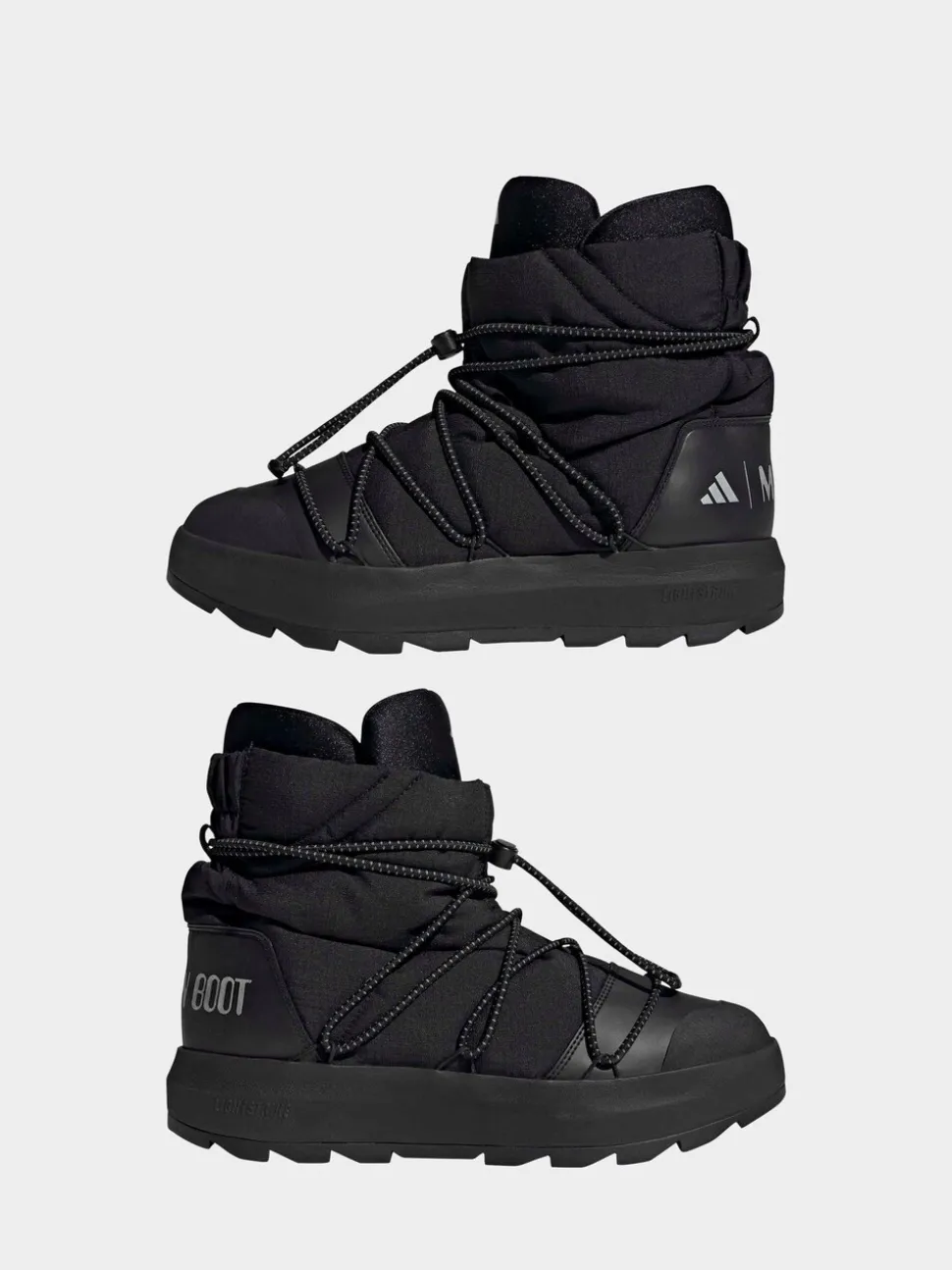 adidas Black X Moon Ace Mid Boots