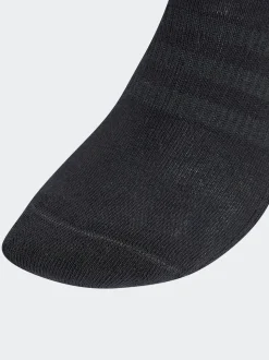 adidas Black/White Cushioned Sportswear Ankle Socks 3 Pack
