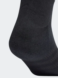 adidas Black/White Cushioned Sportswear Ankle Socks 3 Pack