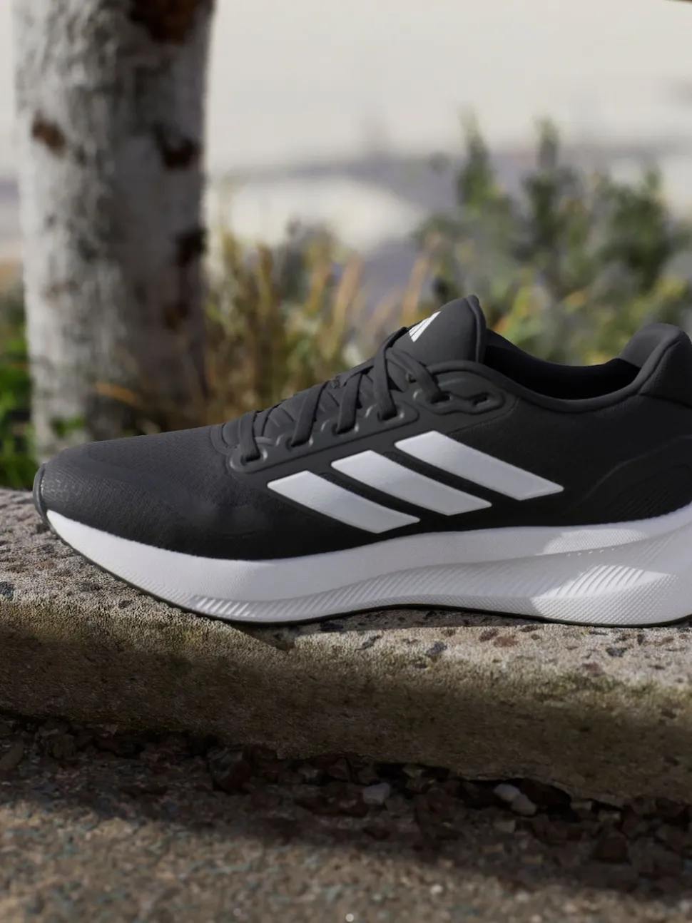 adidas Black/White Grand Court Trainers