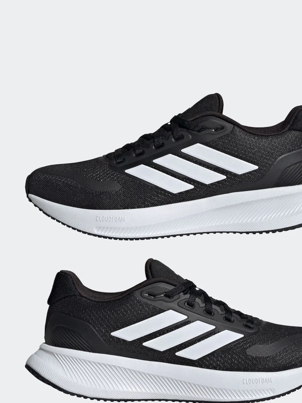 adidas Black/White Grand Court Trainers