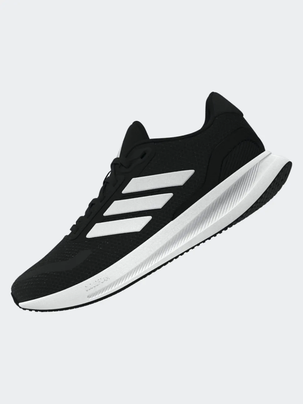 adidas Black/White Grand Court Trainers
