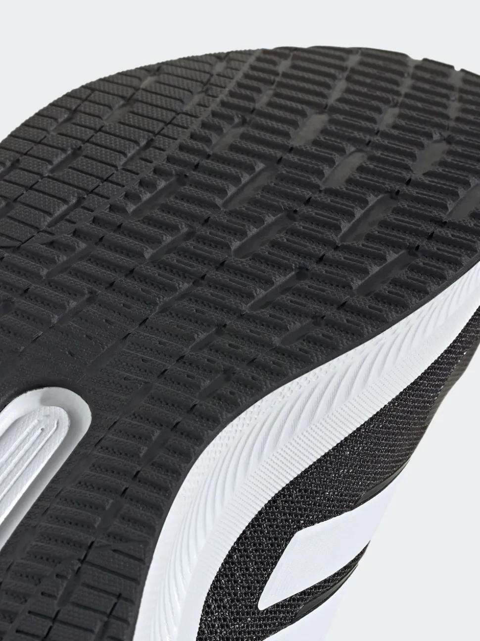 adidas Black/White Grand Court Trainers
