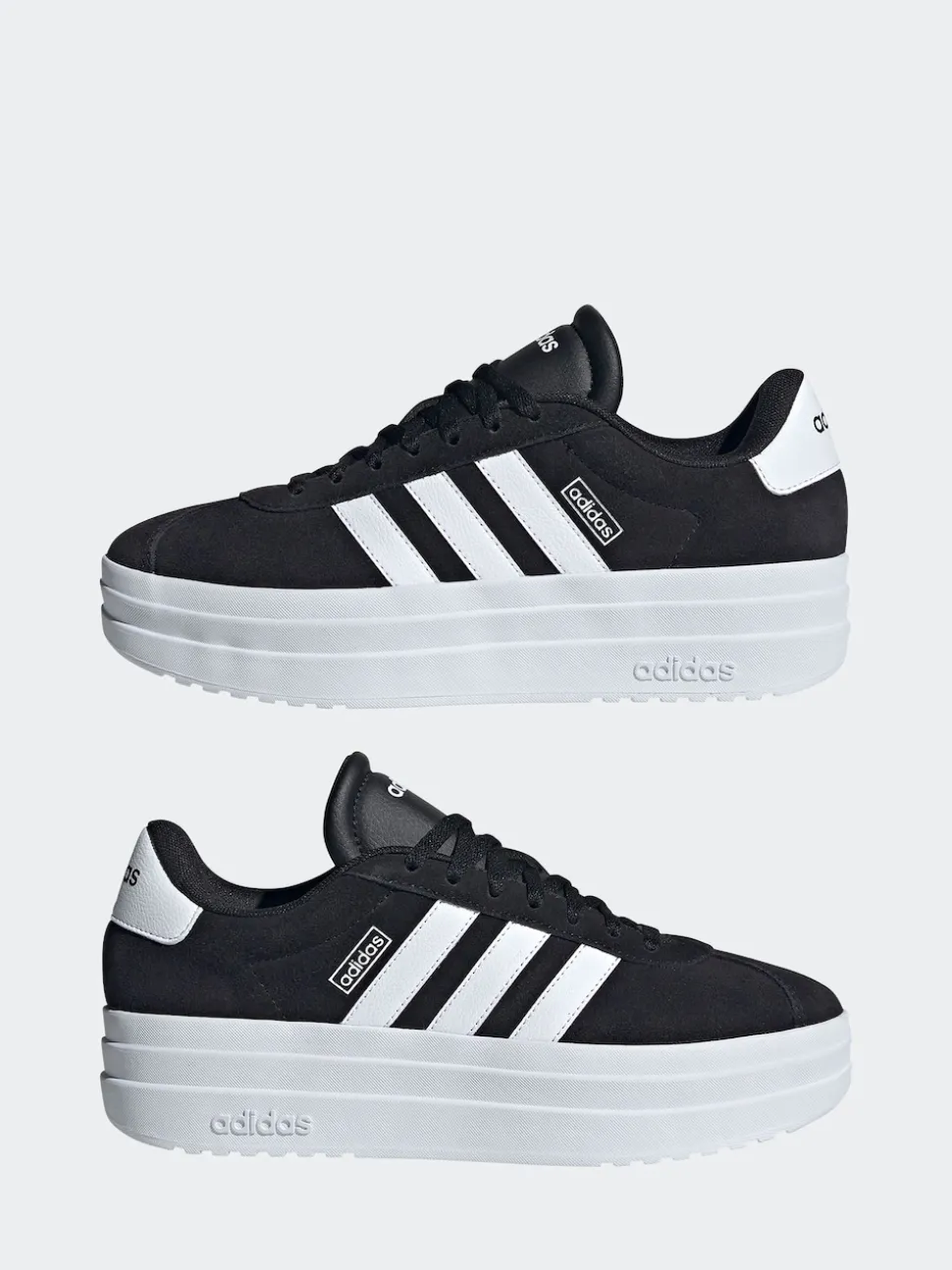 adidas Black/White VL Court Bold Trainers
