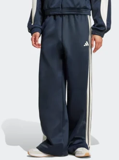adidas Blue Stadium Loose Fit 3-Stripes Trackpant Trousers