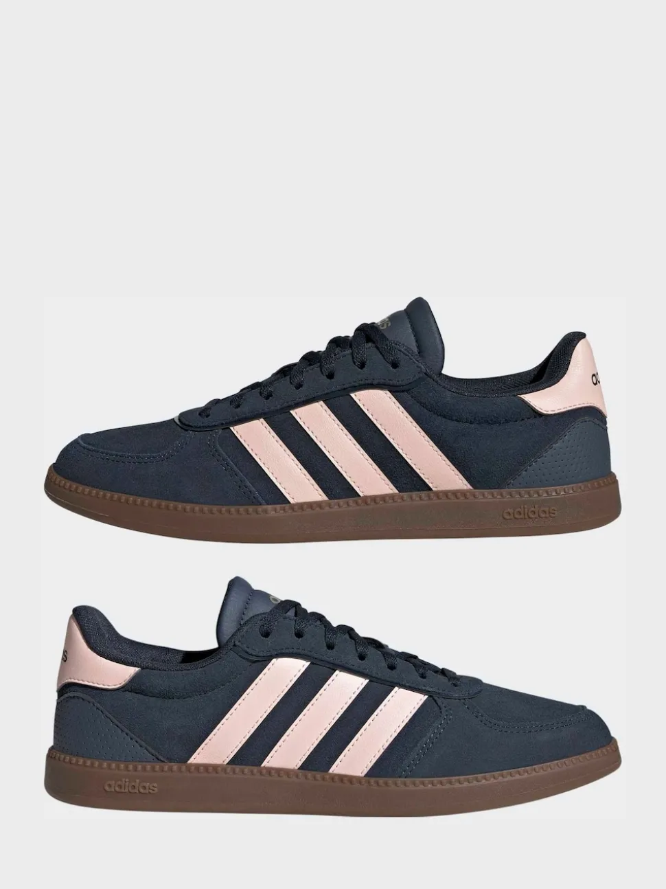 adidas Blue/Pink Breaknet Sleek Trainers
