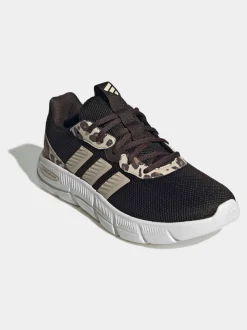 adidas Brown Cloudfoam Flex Trainers