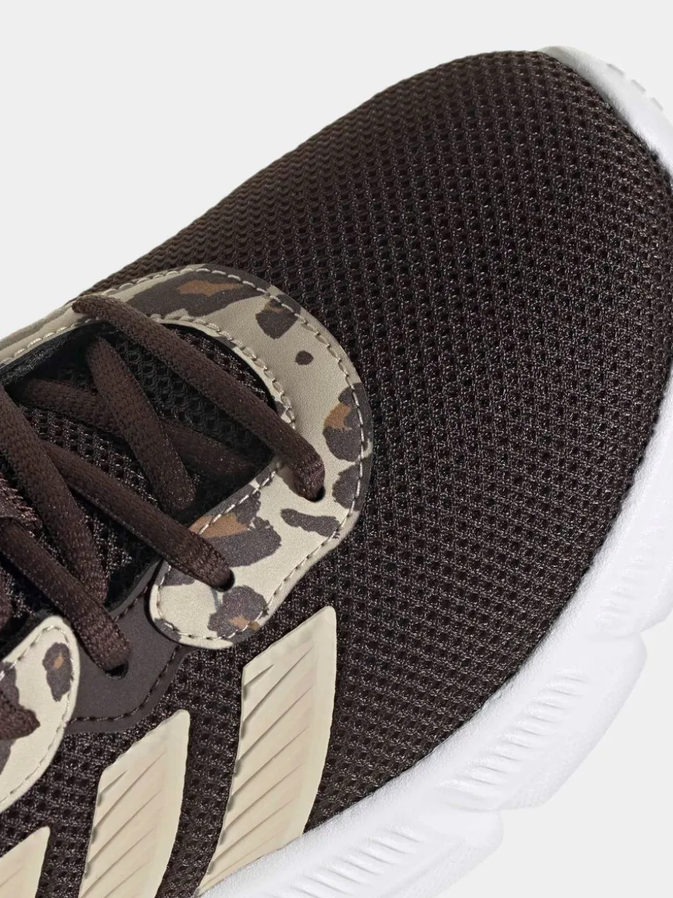adidas Brown Cloudfoam Flex Trainers