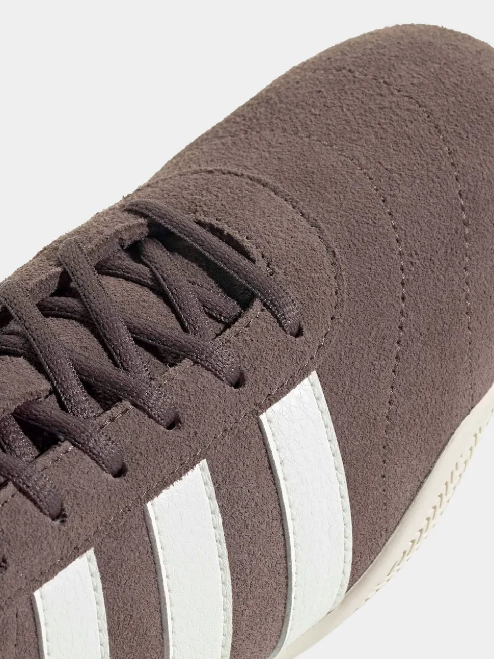 adidas Brown/White Grand Court Lo Trainers