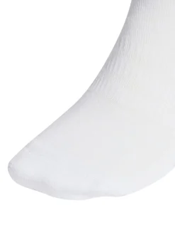 adidas Dove White 3 Pack Cushioned Crew Socks