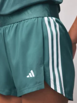 adidas Green Dark Hyperglam Woven Shorts
