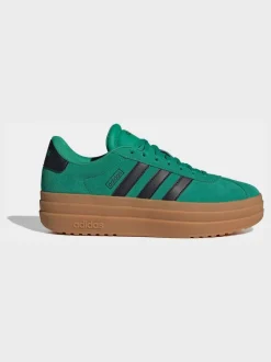 adidas Green/Black VL Court Bold Trainers