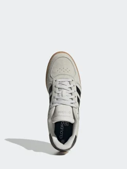 adidas Grey / Black Breaknet Sleek Trainers