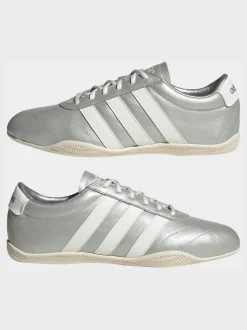 adidas Grey Grand Court Lo Trainers