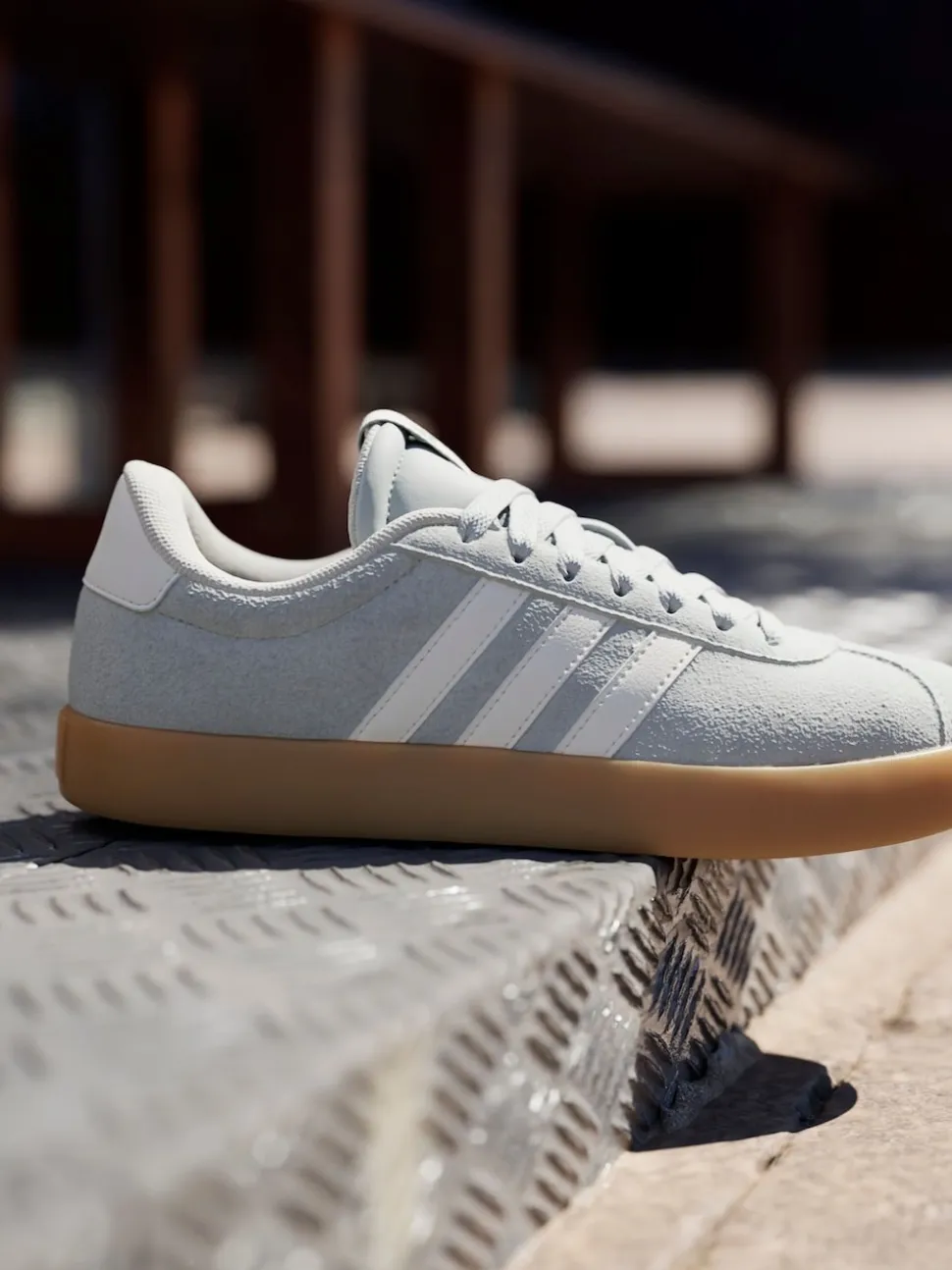 adidas Grey VL Court 3.0 Trainers
