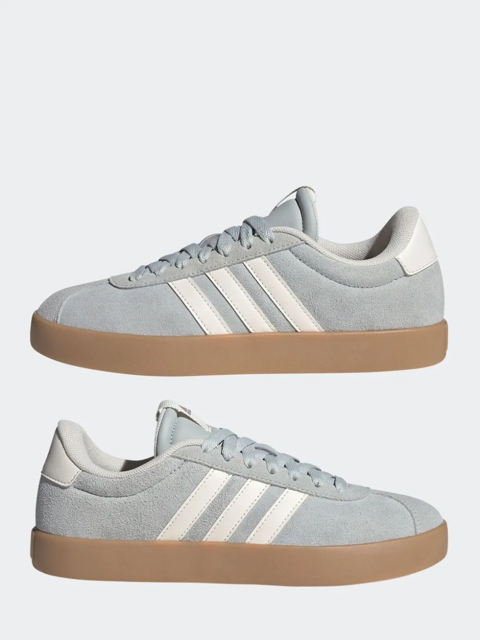 adidas Grey VL Court 3.0 Trainers