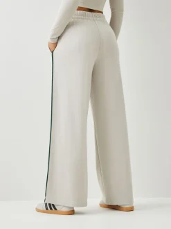 adidas Grey/Green Colourpop Wide Leg Trousers