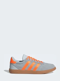 adidas Grey/Orange Breaknet Sleek Trainers