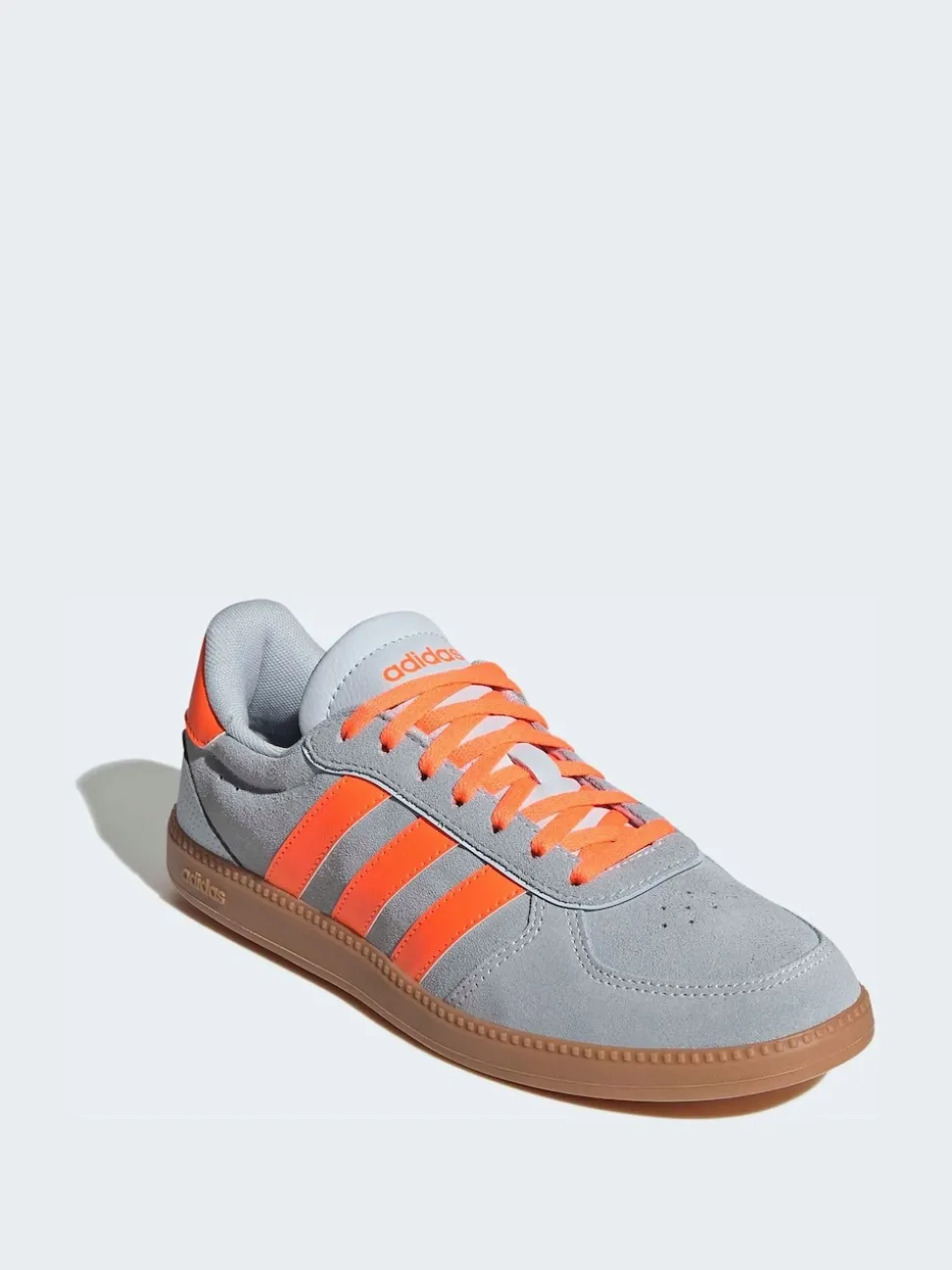 adidas Grey/Orange Breaknet Sleek Trainers