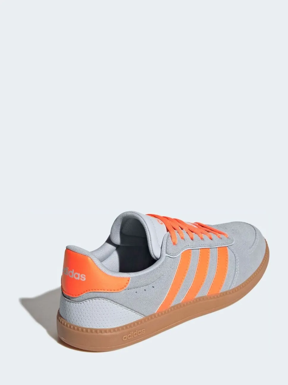 adidas Grey/Orange Breaknet Sleek Trainers