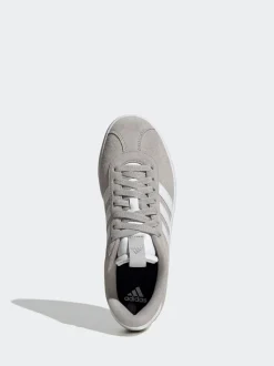 adidas Grey/White VL Court 3.0 Trainers