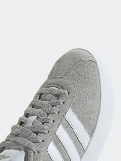 adidas Grey/White VL Court 3.0 Trainers