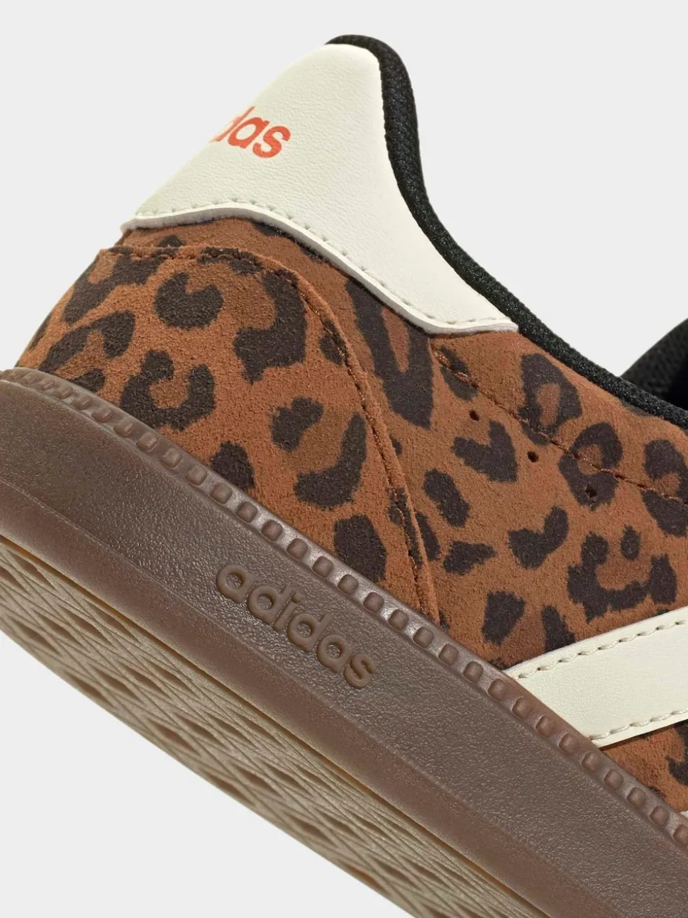 adidas Leopard Print/White Breaknet Sleek Trainers