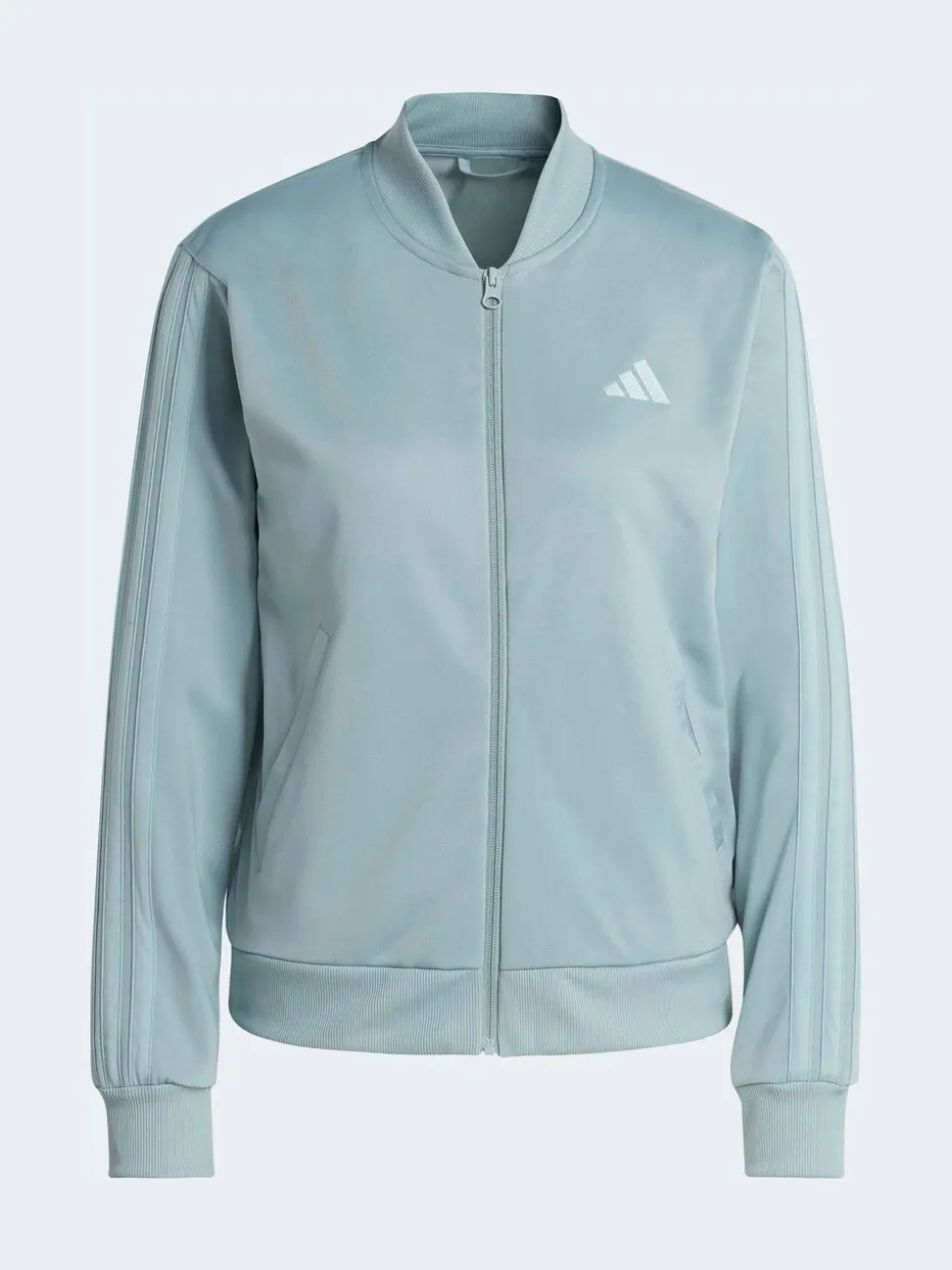 adidas Light Green Essentials 3-Stripes Tracksuit