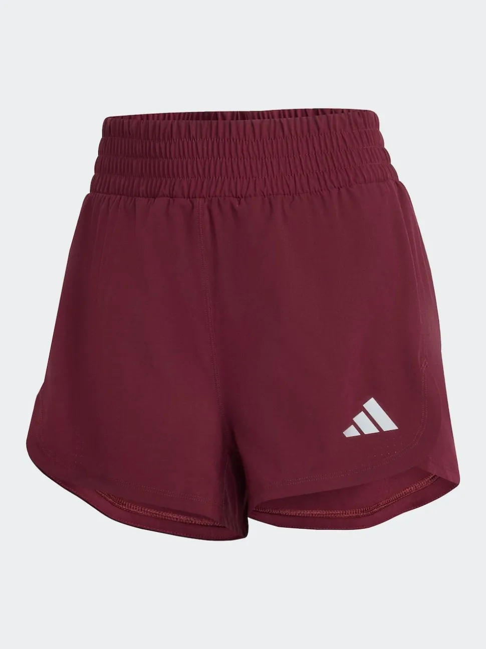 adidas Maroon Red Tech Pacer Shorts