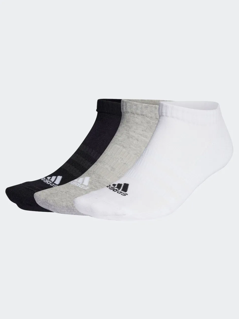 adidas Multi Cushioned Low Cut Socks 3 Pack