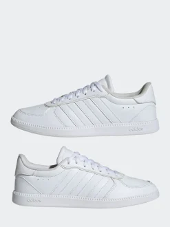 adidas Off White Breaknet Sleek Trainers