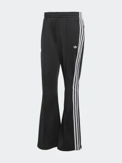 adidas Originals Black BB Firebird Trackpant Flare Trousers